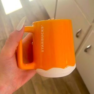Creamsicle coffee cup